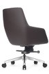 Кресло для персонала Riva Design Соул-М / Soul-M B1908 темно-коричневая кожа - 3