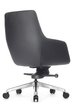 Кресло для персонала Riva Design Соул-М / Soul-M B1908 черная кожа - 3