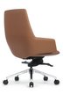 Кресло для персонала Riva Design Спелл-М / Spell-M B1719 светло коричневая кожа - 3