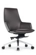 Кресло для персонала Riva Design Спелл-М / Spell-M B1719 темно-коричневая кожа