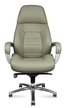 Кресло для руководителя Norden Порше / Porsche F181 LIGHT GRAY LEATHER светло-серая кожа - 1