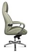 Кресло для руководителя Norden Порше / Porsche F181 LIGHT GRAY LEATHER светло-серая кожа - 2