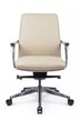Кресло для персонала Riva Design Пабло-М / Pablo-M B2216-1 светло-бежевая кожа - 1