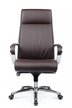 Кресло для руководителя Riva Design Гастон / Gaston 9164 коричневая кожа - 1