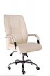 Кресло для руководителя Everprof Кент ТМ / Kent TM EC-335A PU Beige бежевая экокожа - 1