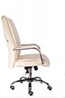 Кресло для руководителя Everprof Кент ТМ / Kent TM EC-335A PU Beige бежевая экокожа - 2