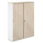 Шкаф-купе 5 ур. 1438х400х1833/ AG.247.WH.AR.AR/ корпус: белый, топ-дно: ак.равелло, фасады:ак.равелло