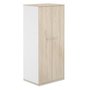 Гардероб 800х600х1833/ AG.222.WH.AR.AR/ корпус: белый, топ-дно: ак.равелло, фасады:ак.равелло