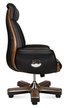 Кресло для руководителя Norden Трон YS1505A-black черная кожа - 2
