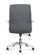 Кресло для переговорной Sunon Слим / Slim SL900B серая премиум экокожа - 4