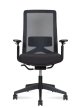 Кресло для персонала Norden Вильямс блэк LB / Williams LB black HLC-2909F black LB черная сетка, черная ткань, сиденье слайдер - 1