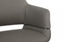 Кресло для переговорной Riva Design Фабио-М / Fabio-M B2518 серая кожа - 6