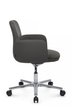 Кресло для переговорной Riva Design Шарм / Charm B2512 серая кожа - 2