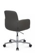 Кресло для переговорной Riva Design Шарм / Charm B2512 серая кожа - 3