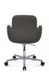 Кресло для переговорной Riva Design Шарм / Charm B2512 серая кожа - 4