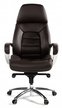 Кресло для руководителя Norden Порше / Porsche F181 brown leather коричневая кожа - 1
