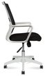 Кресло для персонала Norden Бит LB 815BW-AF02-T09 черная сетка, черная ткань - 2